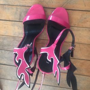 Fire flame heels